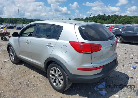 2016 Kia Sportage Lx from USA, damaged, VIN KNDPBCAC4G7849309